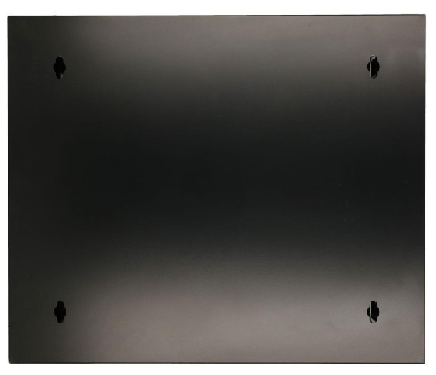 ExtraLink Wisząca 19" 12U 600x600mm dwusekcyjna (czarna) - 489409 - zdjęcie 5